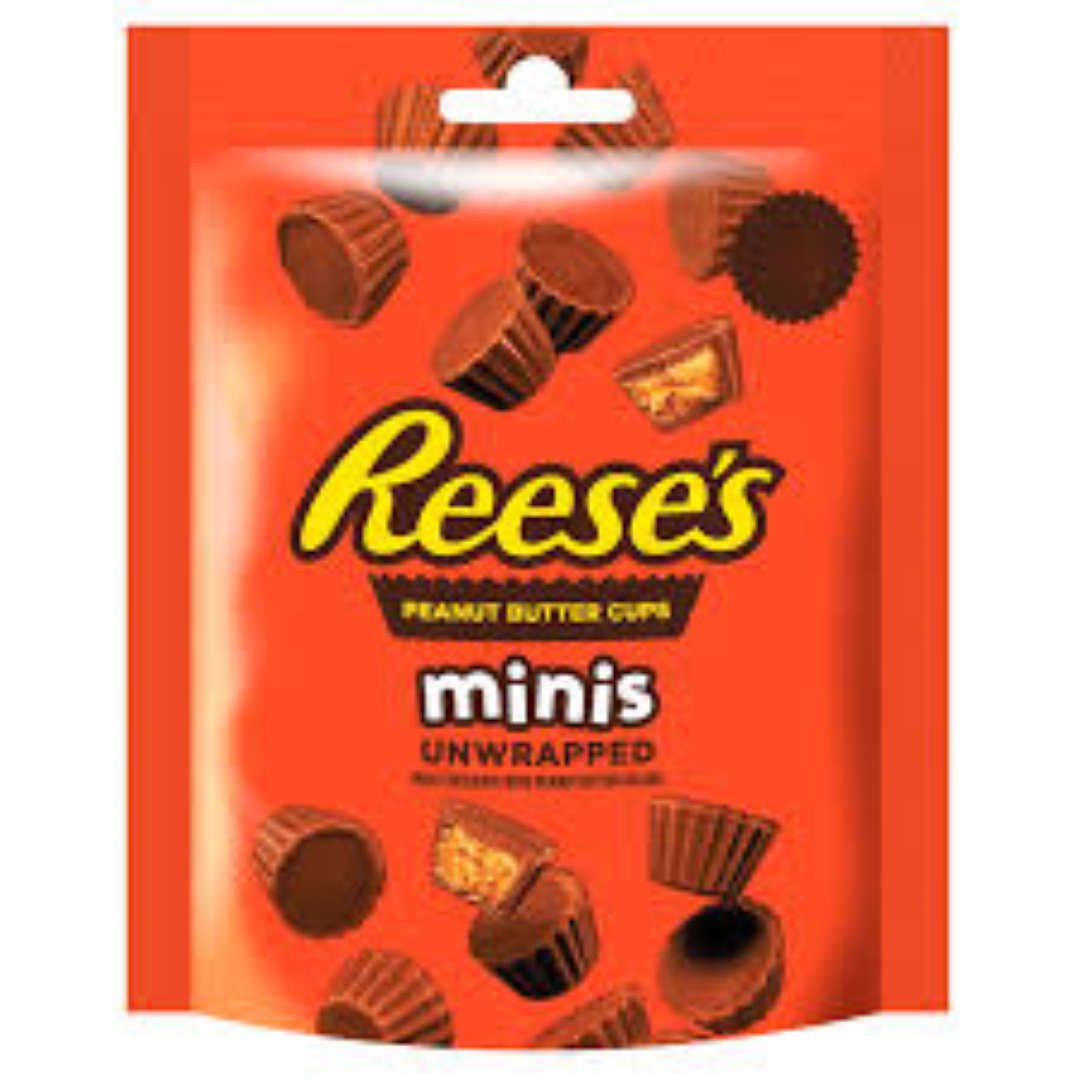 REESES PEANUTS BUTTER CUP MINIS BAG 68G